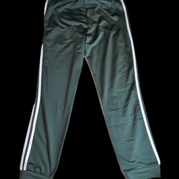 Adidas Originals Superstar Jogger Track Pants - Green White Stripe (NWOT) - Picture 3 of 6